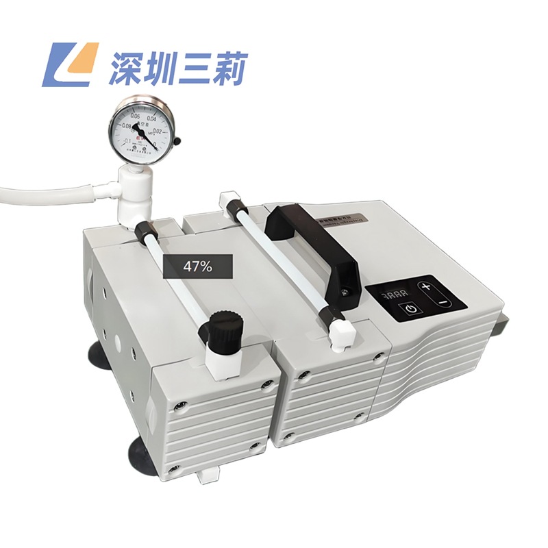 DVP抗化学腐蚀隔膜泵耐酸碱实验室旋转蒸发仪用无油隔膜真空泵