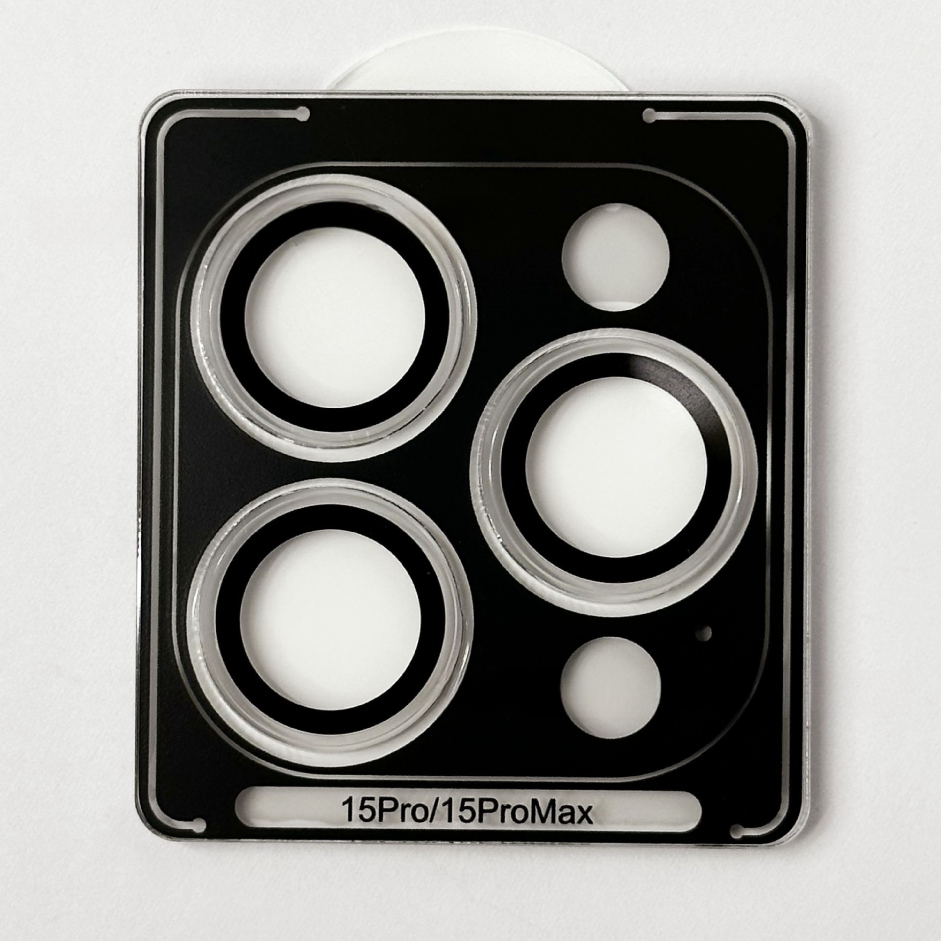 Aplicable a iPhone16Promax película de lente de aleación de titanio Apple 16 doble color escalón esmerilado posicionamiento película de ojo de halcón