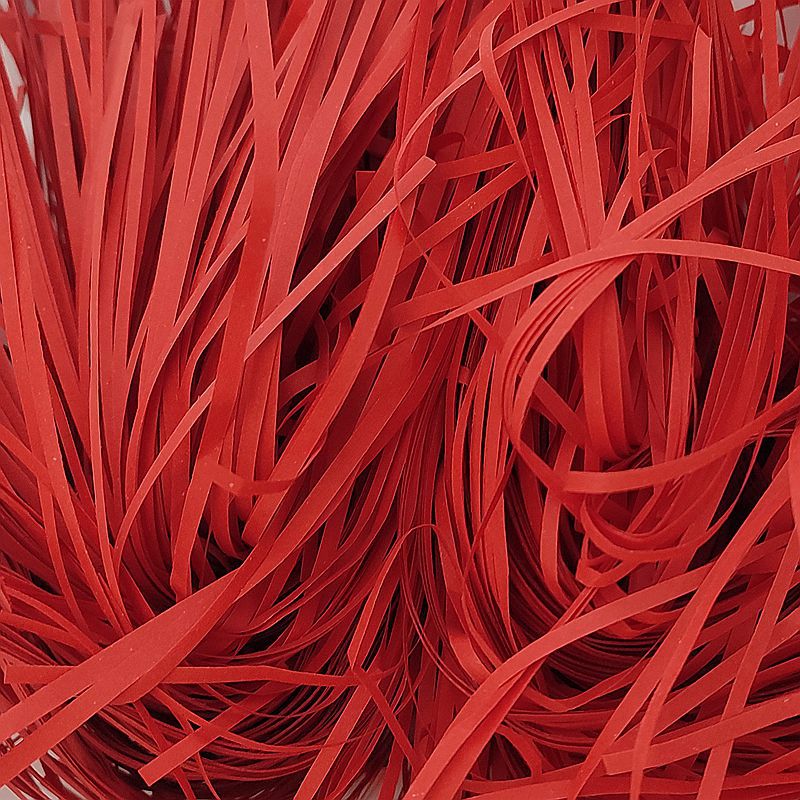 Fábrica al por mayor plisado rafia papel de seda caja de dulces fruta mano caja de regalo caja de embalaje papel de relleno decorativo