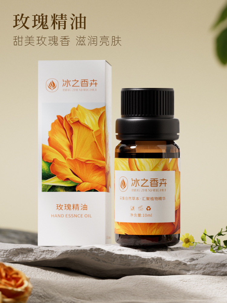 Aceite esencial de rosa, raspado corporal, masaje de espalda abierta, natón, meridiano, salón de belleza, yoga facial, aceite de masaje, lifting