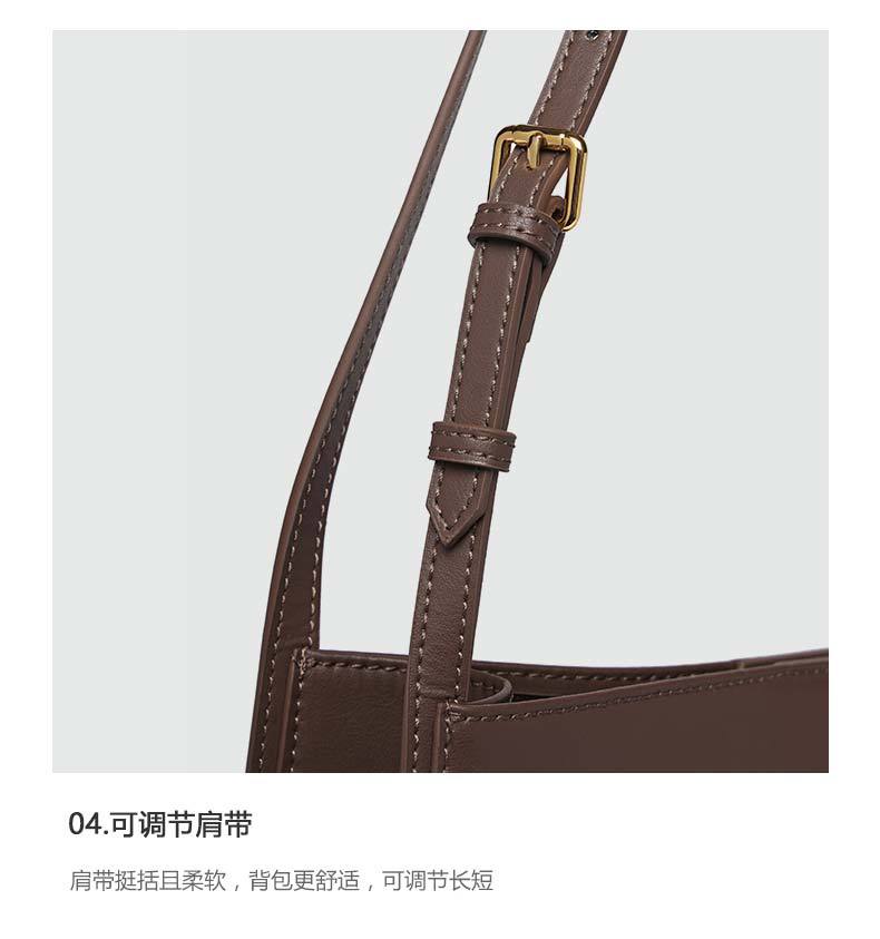 韩版休闲简约单肩包双肩带托特包