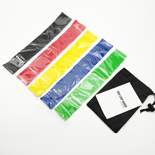 Yoga tension ring tpe ring squat butt abuse ring non-slip fitness yoga elastic resistance band wholesale