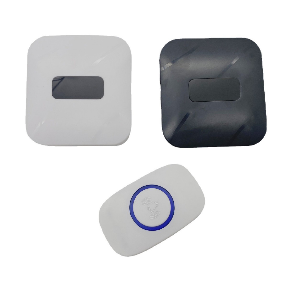 无线门铃外壳物联网报警器壳料wifi门铃智能语音对讲塑胶接收发射