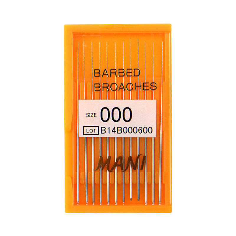 Material dental Mani Mani aguja dental de algodón sonda dental sin Mango aguja nerviosa con mango aguja de extracción de médula ósea aguja de lavado de médula ósea Lima oral