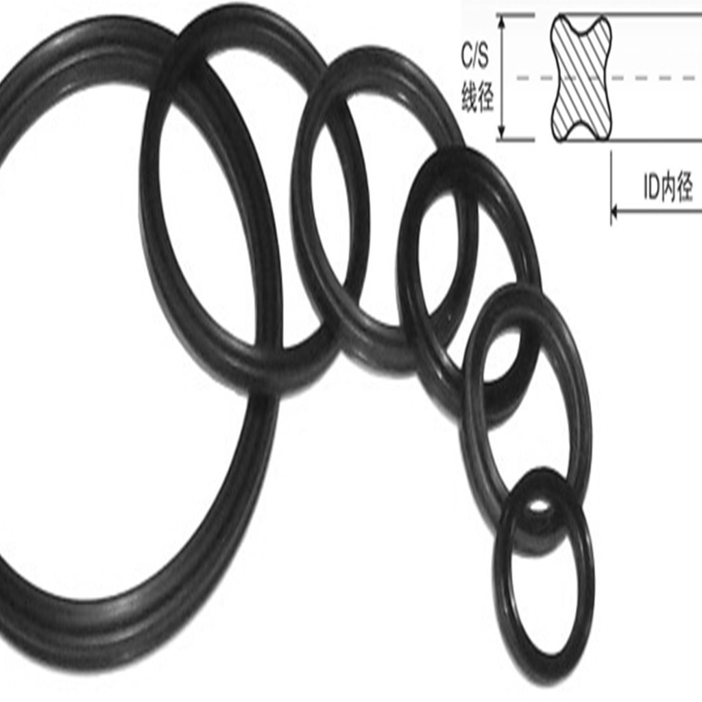 丁晴橡胶星型圈 氟胶星型圈 星型密封圈 液压缸专用密封圈
