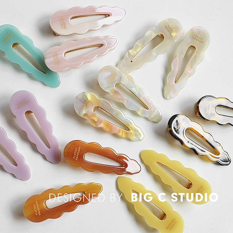 Japanese fresh cute hairgrip, universal bangs