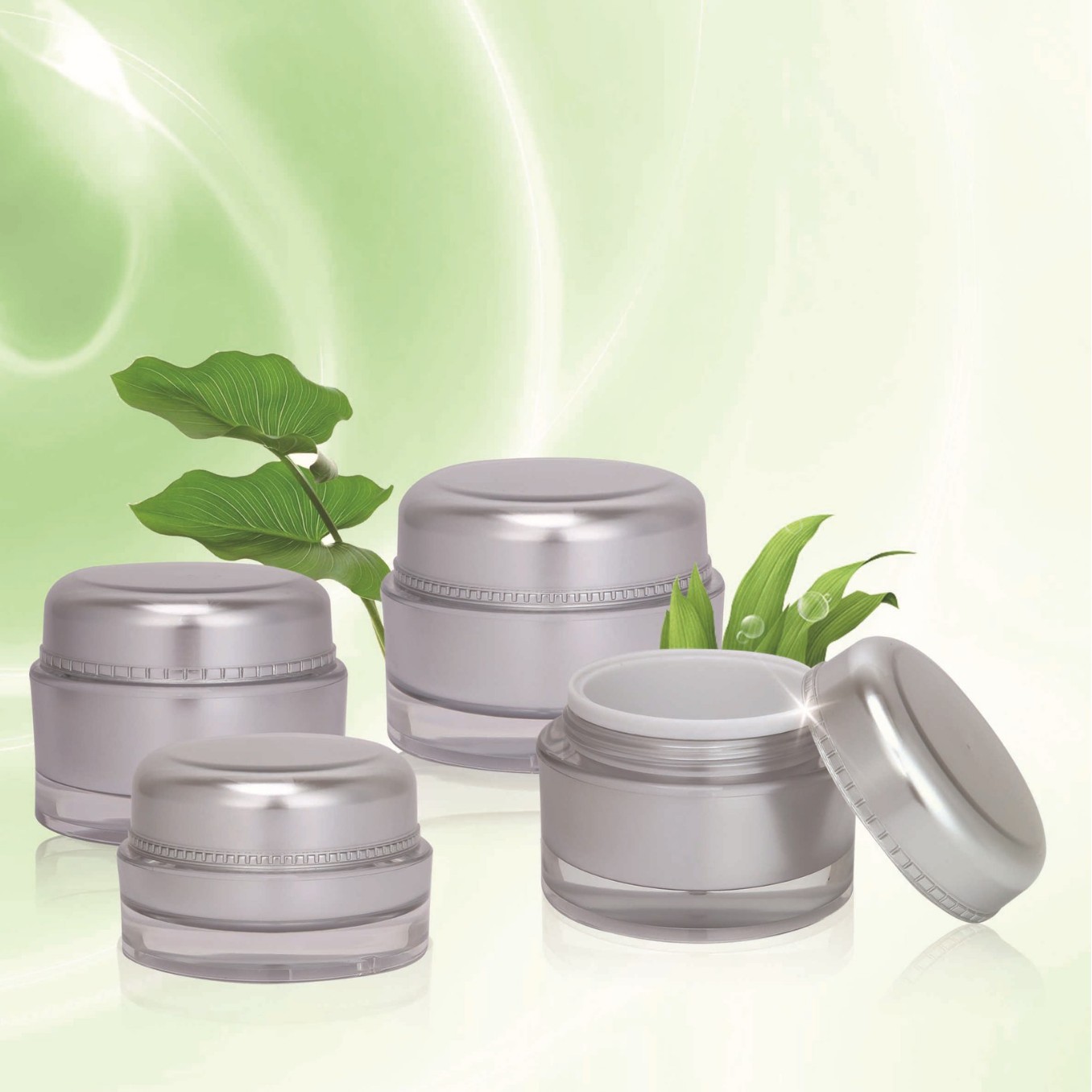 MF001亚克力BB.CC真空瓶，眼霜，精华，护肤类化妆品瓶子