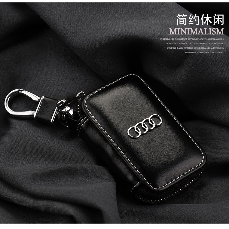 Suitable for Toyota Corolla Camry Crown Ralink Reiz Highlander Rav4 Leather Car Key Bag
