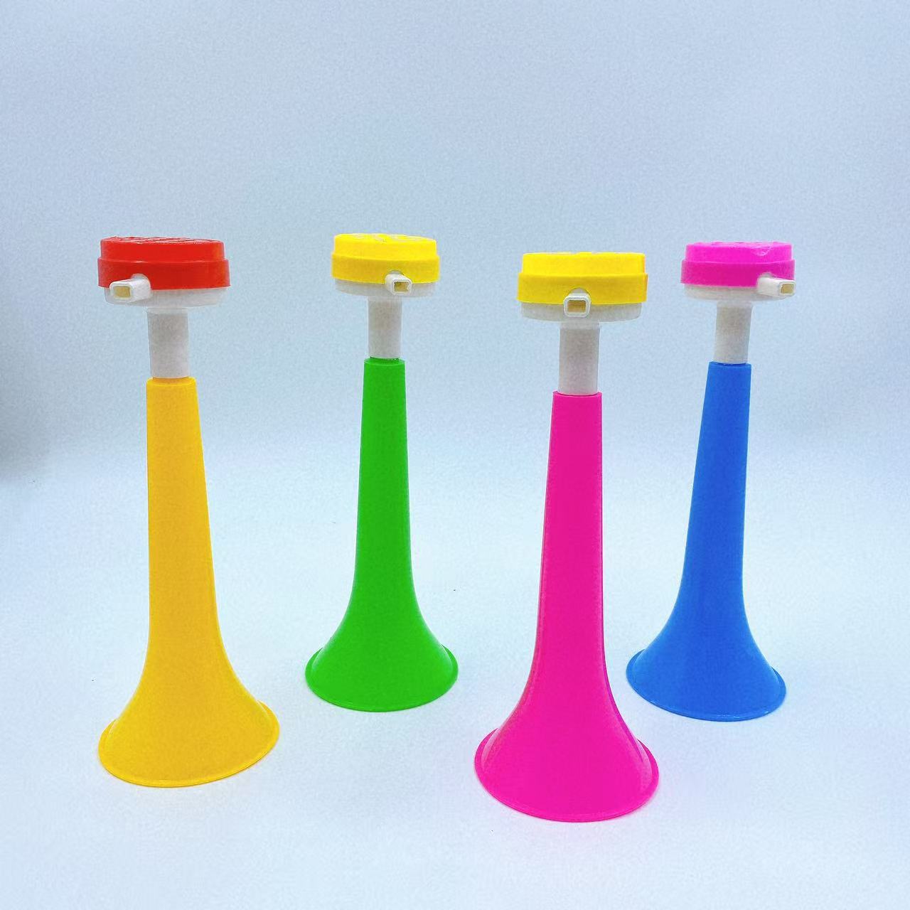 Una sección de bocina juguetes de plástico juego de bocina de refuerzo gran bocina de color bocina de una sola sección un lote de tienda de dólares image 1