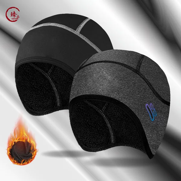 Autumn and winter warm headgear outdoor glasses cap explosion riding helmet lining fleece leisure cold warm ear liner