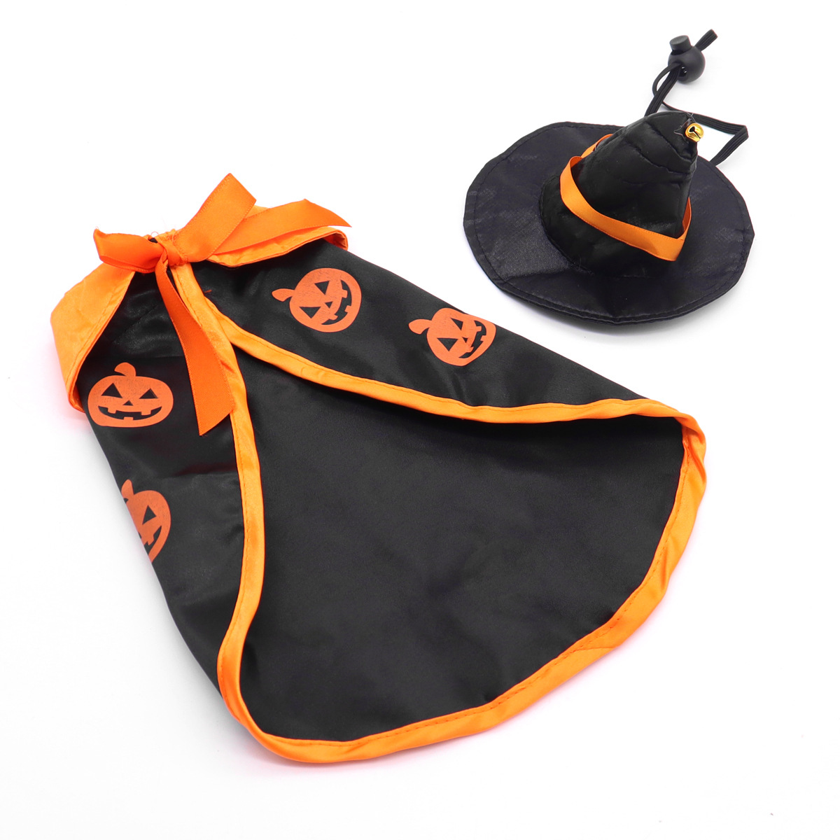 Sombrero de capa de Halloween para mascotas transfronterizas, perro pequeño y mediano, ropa de perro Teddy Corgi, manto de transformación para mascotas