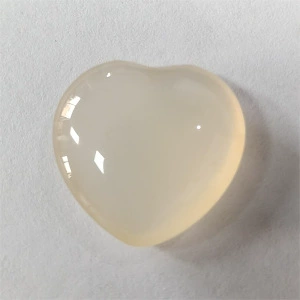 (Cross-border trading), (Wholesale), natural water, organic crystal heart shaped, accessories, 20mm, with gem