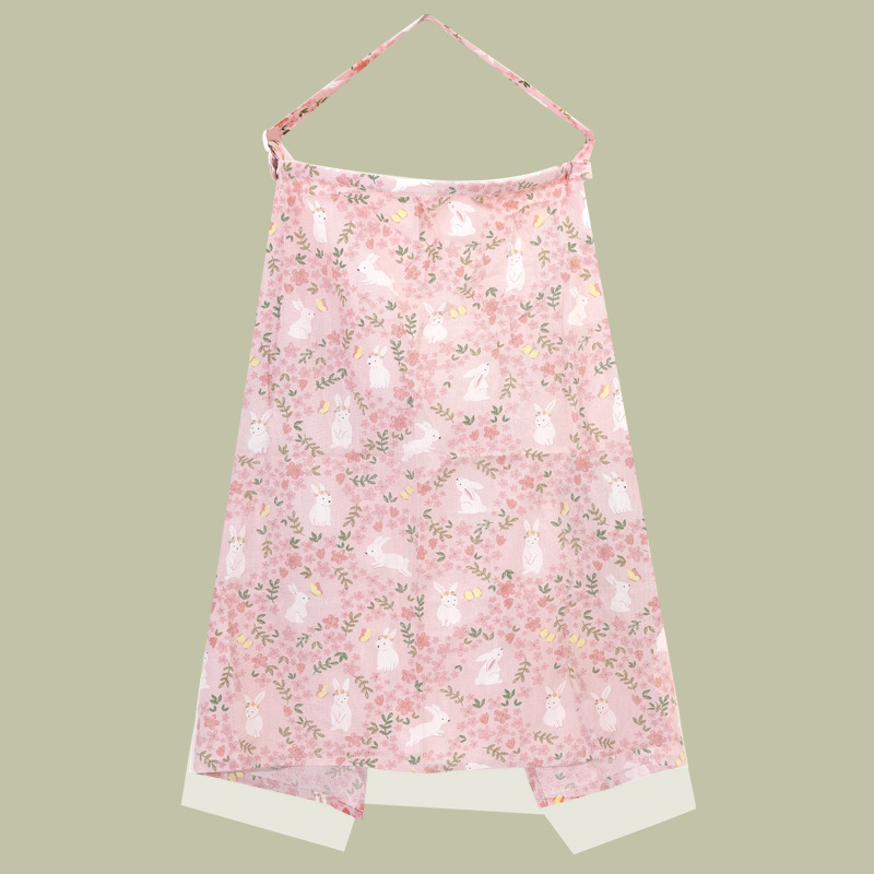 Toalla de Enfermería de algodón Toalla de enfermería para la primavera, el verano y el otoño de ropa de enfermería cubierta de la toalla cubierta de La Herradura