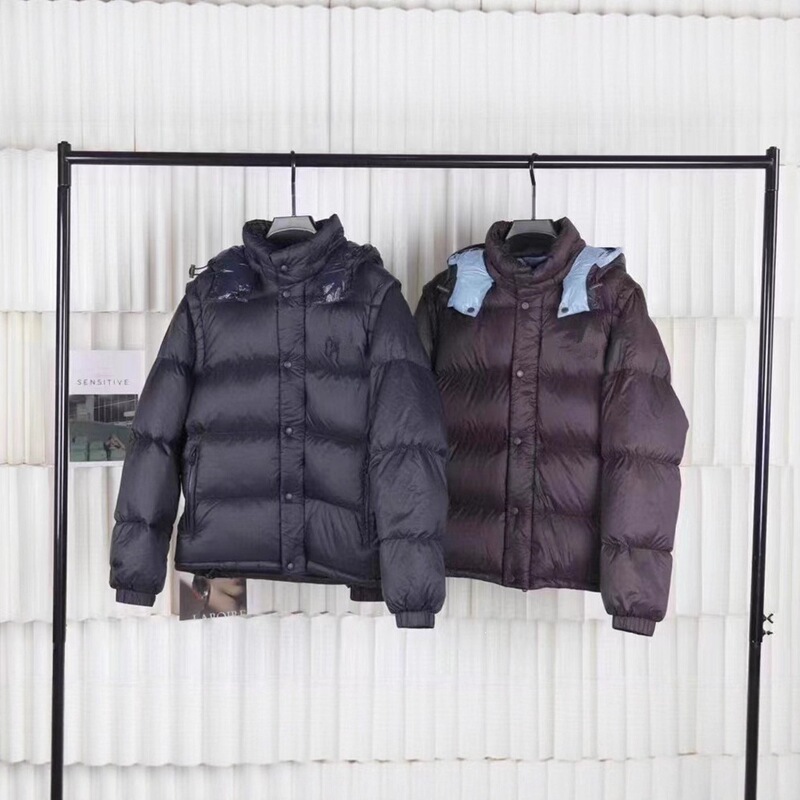 Putian High-End Version New Cyclone Two-In-One Detachable Sleeveless down Jacket Vest for Men and Women