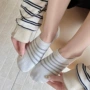 浅口夏天夏季条纹女短袜