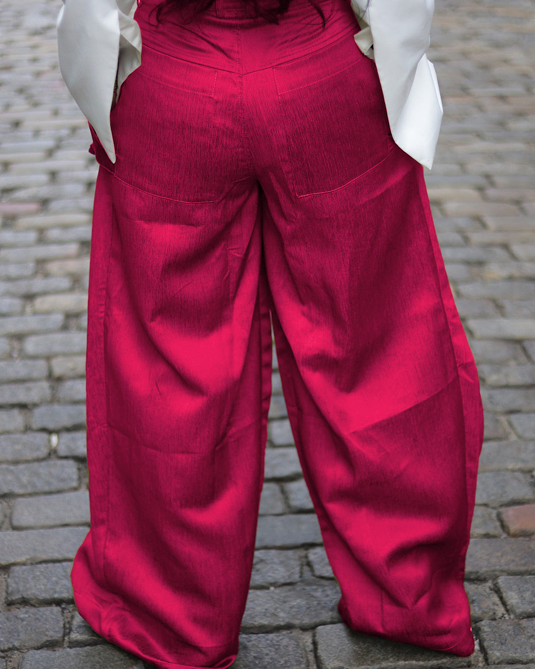 Femmes Du Quotidien Rue Vêtement De Rue Couleur Unie Toute La Longueur Pantalons Décontractés Pantalon Droit display picture 22