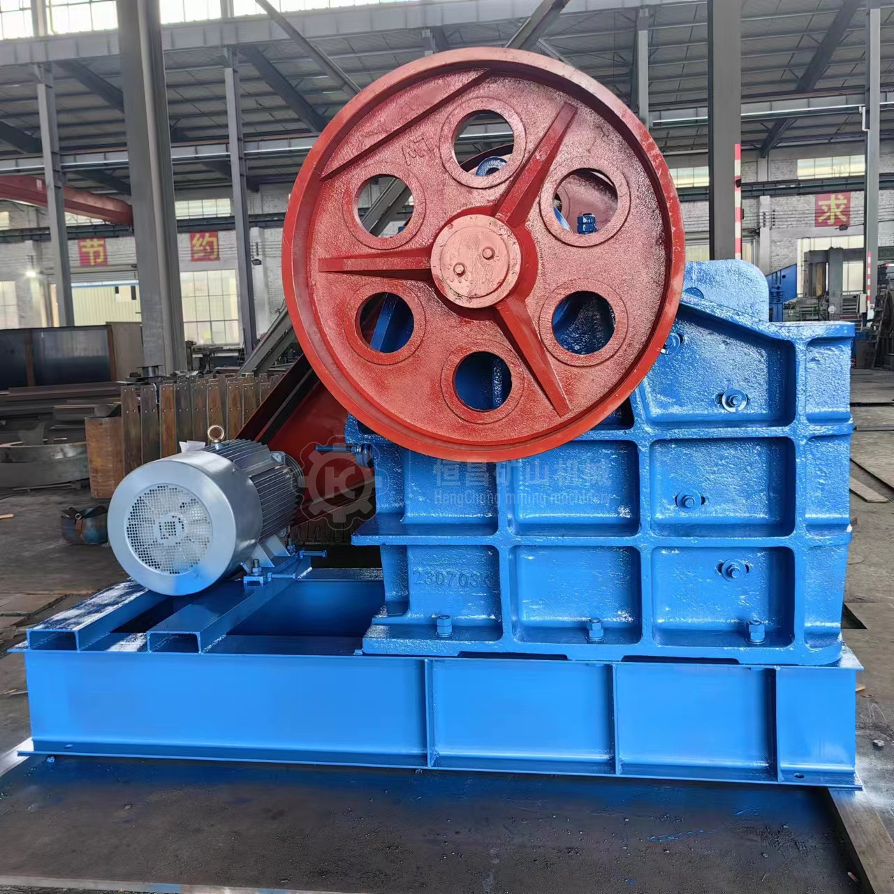 湖北PE500x750花岗岩鄂破机 粗碎鄂式碎石机 矿山黄金矿破碎