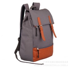 新款韩系双肩包时尚翻盖双肩包减负护脊学生包休闲包批发