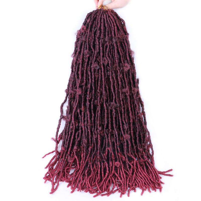 European and American wig dirty braid Butterfly Locs crochet hair African Butterfly crochet hair