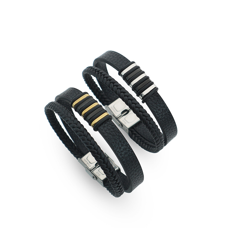 new pattern weave Trend personality man Bracelet adjust Hand made Punk style lovers Jewelry Bracelet Little gift