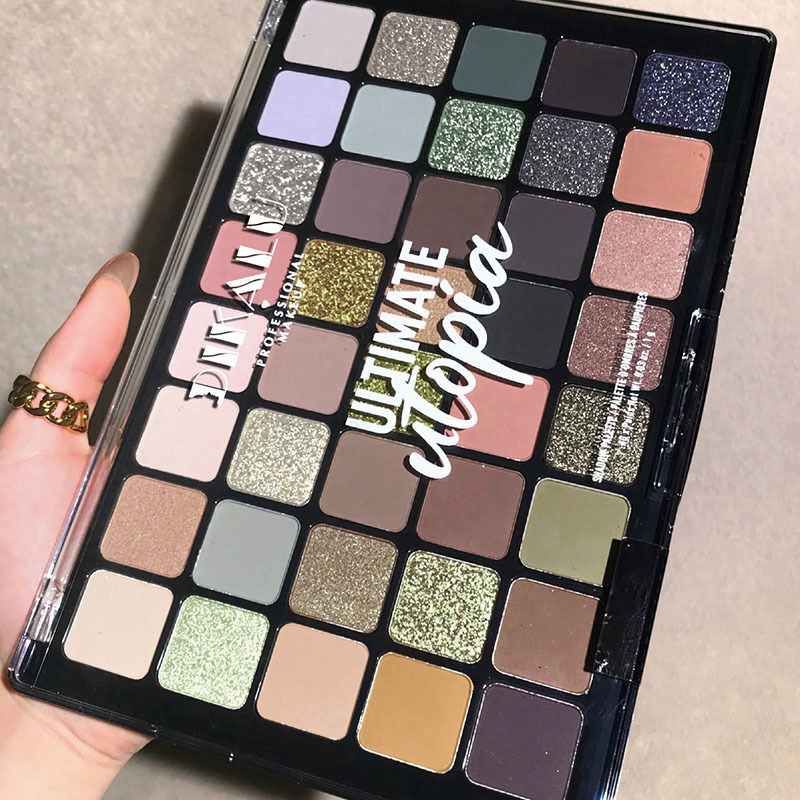 Dikalu 40-Color Eyeshadow Palette Utopia Queen Earth Color Multi-Color Palette Matte Pearlescent Ins Xiaohongshu Affordable Dikalu 40-Color Eyeshadow Palette Utopia Queen Earth Color Multi-Color Palette Matte Pearlescent Ins Xiaohongshu Affordable
