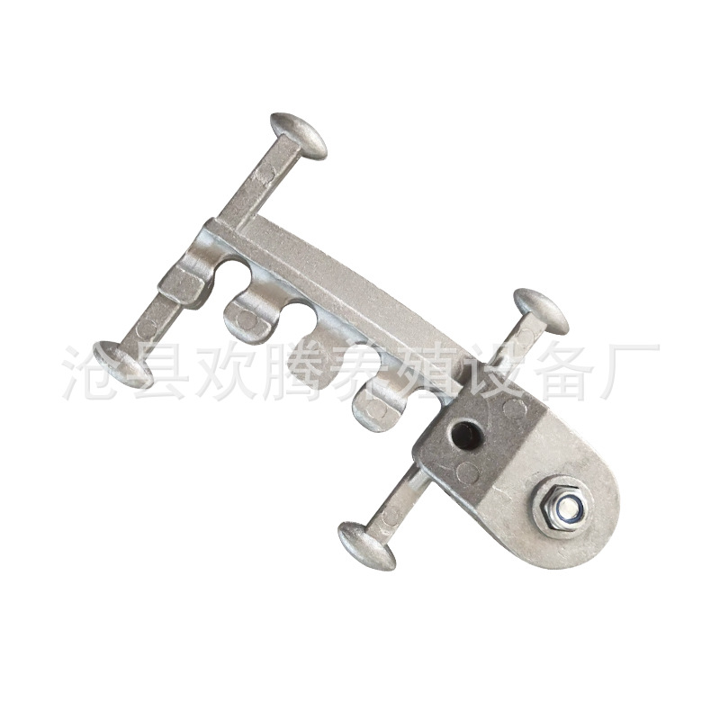 Abrazadera de polea de aleación de aluminio anti-rollover de efecto invernadero de cuatro garras tipo de barco mixto