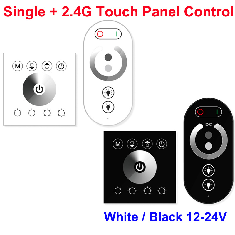 우수한 백색 1-[86 패널 + 리모콘 2] 단색 + 백색광★【DIM】디밍★터치의 ±1%