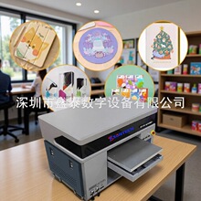 uv小型平板打印机 diy手机壳logo图案礼品印刷亚克力板 uv打印机