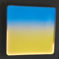 Sala de estar espectral lámpara de techo natural iluminación de la lámpara del dormitorio iluminación de la luz natural del cielo azul cielo claro luz del día