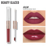 Double-sided lipstick, lip gloss, 20 colors, English