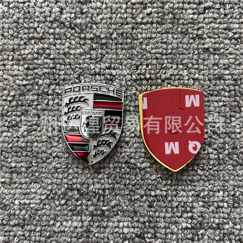 ポルシェステアリングホイールロゴ修正カイエンマカンパナメーラフロントロゴ718/911車ロゴに適しています。|undefined