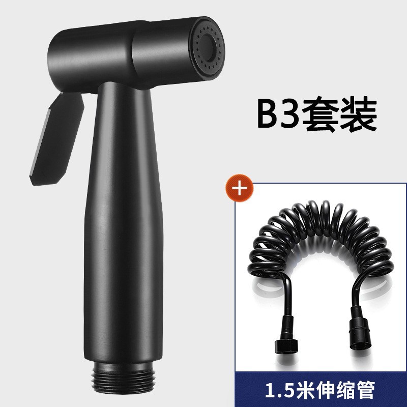 304 de acero inoxidable limpiador de inodoro PISTOLA DE PULVERIZACIÓN traje Booster boquilla de baño cuerpo limpieza Punch-inodoro libre de descarga