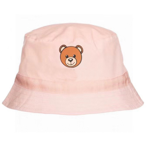 Ins Teddy Bear Children's Hat Thin Model 2024 Summer Kids Apparel Fisherman Hat Little Yellow Hat Baby Summer Dress Sun Hat