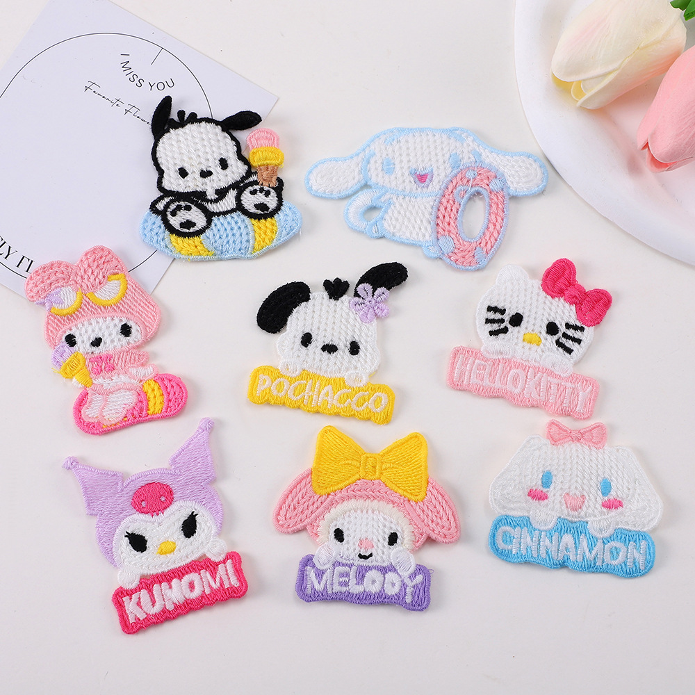 新款针织卡通三丽鸥发夹可爱玉桂狗少女甜美日系发卡diy饰品配件