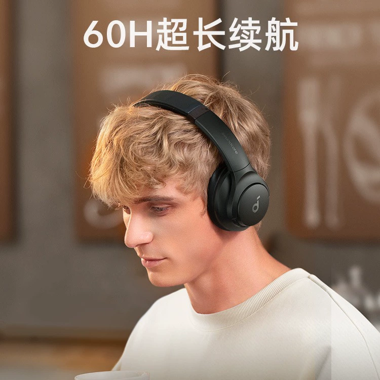 Q20+ head-mounted wireless Bluetooth headset active noise reduction gaming e-sports ultra-long standby A3045 - Перевод: Шеньку Q20+ беспроводная наушница гарнитура с активным шумоподавлением для игр э-спортов, ультрадлительный режим ожидания A3045