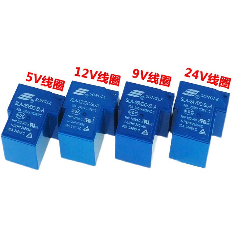 T90 Реле Сина SLA-05 09 12V 24VDC 48VDC-SL-A-C 4/5/6 Ноги 30A