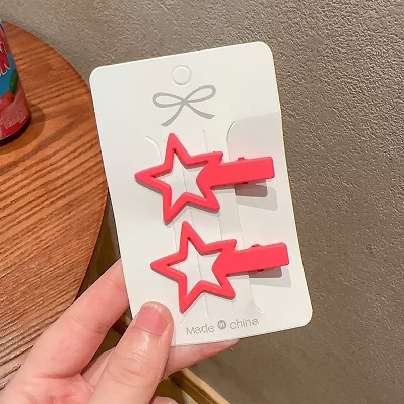 #4#5030 red pair (with cardboard backing)