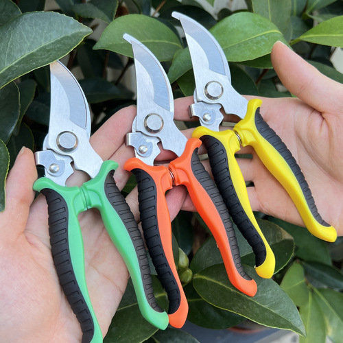 Stainless steel pruning shears multi-functional gardening scissors orchard flower branch grafting branch pruning garden branch tool scissor