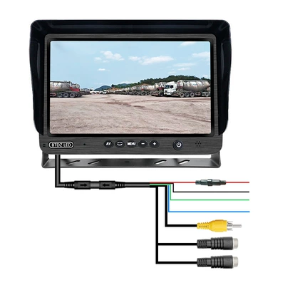 Car display LCD display rear view cart - 7inch-monitor-2-aviation-head-1av-head