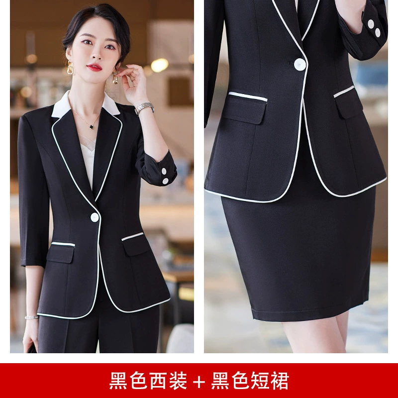 Юбка, брюки, летний набор, костюм для офиса, slim fit