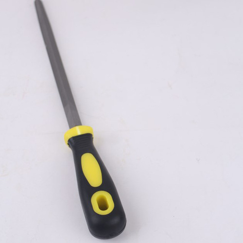 Triangle file, high hardness flat file, coarse-toothed, medium-toothed, fine-toothed, fitter and carpenter file, grinding tool with handle