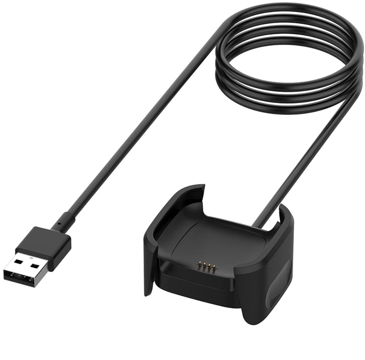 Factory direct sales fitbit versa 2 smartwatch charger, charging base, charging cable, USB undefined