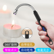 609香薰蠟燭廚房煤氣灶點鞭炮USB充電打火機脈沖點火槍電弧點火器