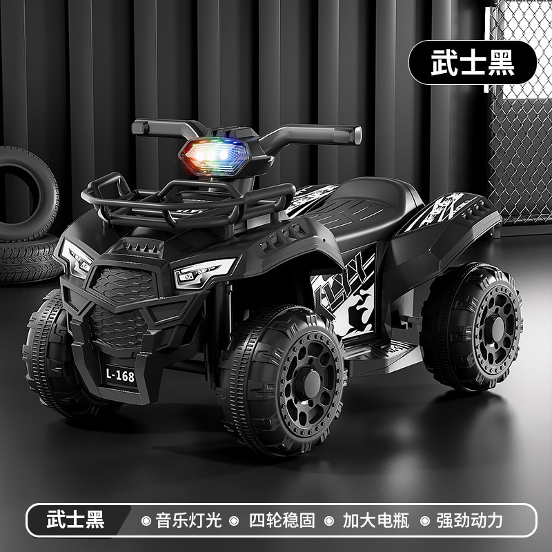 Transfronterizos para niños 6v motocicleta eléctrica ATV motocicleta todoterreno cuatro ruedas niños coche de playa coche eléctrico para niños y niñas