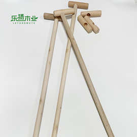 厂家供应实木登山爬山杖棍木质拐杖老人防滑防摔拐杖棒实木扶手棍