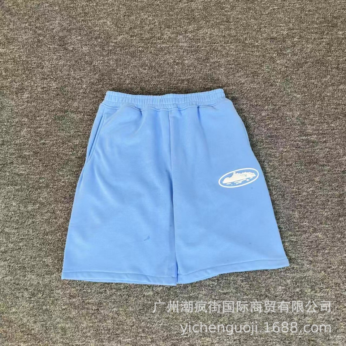 Pantalones cortos Alcatraz con estampado de barco, jeans Cortez, estilo hip-hop, skate, casual, marca de moda.