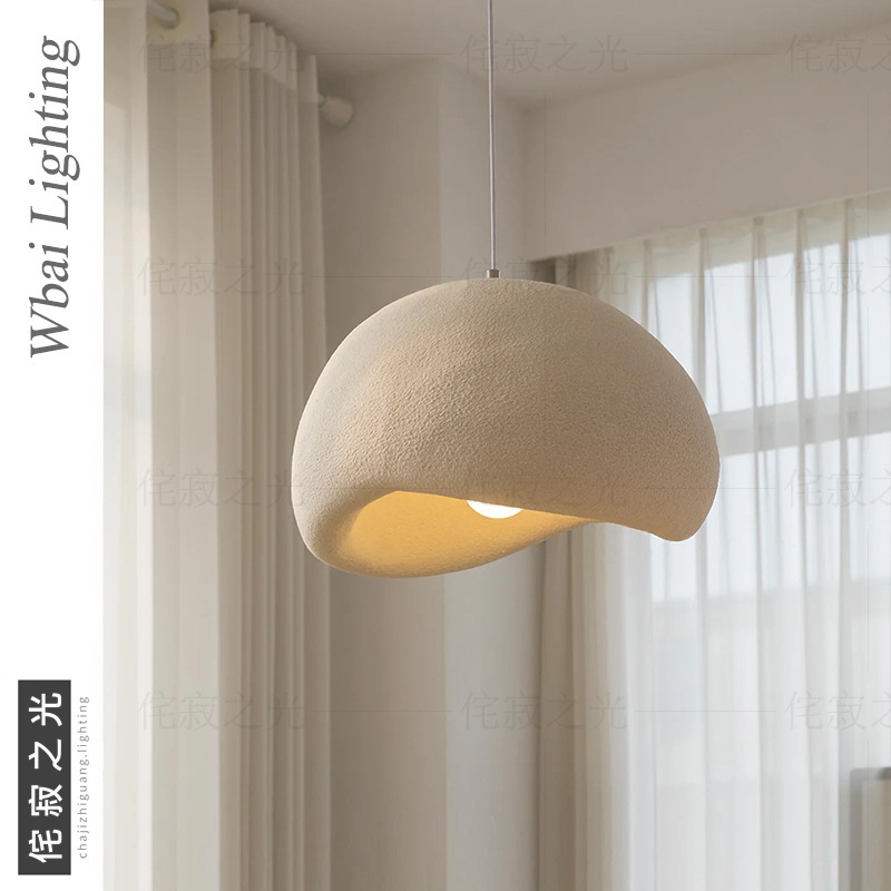 Cross-Border Japanese Designer Wabi-Sabi Style Creative Living Room Dining Room Chandelier Bedroom Clothing Store B&B Bar Cream Style Cross-Border Japanese Designer Wabi-Sabi Style Creative Living Room Dining Room Chandelier Bedroom Clothing Store B&B Bar Cream Style