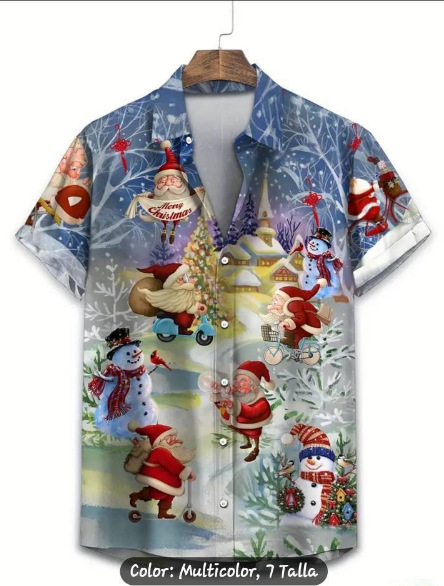 2024 europeo y americano transfronterizo verano AliExpress camisa de hombre casual suelto pantalones cortos de manga corta traje de playa impresión 3D