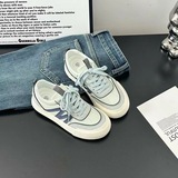 Небольшая белая обувь, летние универсальные тонкие дышащие тканевые кроссовки для школьников