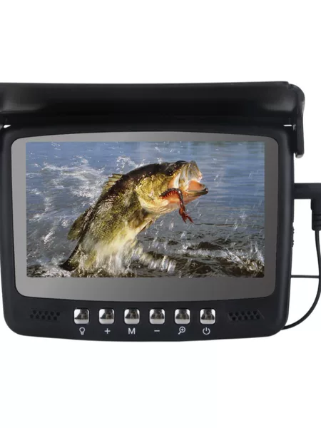 New Fish Finder with Underwater Visibility, Fishing Camera with High-Definition Infrared Video, Fishing Gadget for Sea Fishing, Ice Fishing, and Lake Fishing